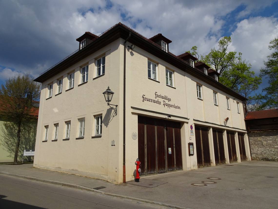 Ehemalige Synagoge Pappenheim - jetzt Feuerwehrhaus